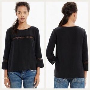MADEWELL lacy delicate top
